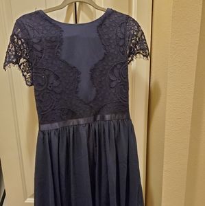 Navy Blue Dress
